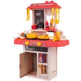  Dječja kuhinja za igru Kitchenette sasvjetlosnim - 43 elemenata - roza | shoptok.hr