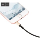 hoco. Audio kabel 3.5 mm, dužina 1.0 metar, crna - UPA02 Spring Audio AUX BK | shoptok.hr