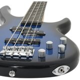  Električna bas gitara za početnike s torbom plavo-crna 4/4 46 " | shoptok.hr