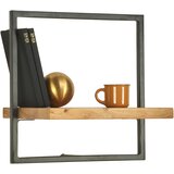 Landscape STENSKI REGAL 35/35/25 cm črna, barve akacije | Shoptok.si