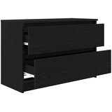 TV ormarić crni 80x35x54 cm izrađeno drvo | shoptok.hr