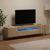  LED TV kabinet BREDA 3 kom. Hrast sonoma Konstruirano drvo | Shoptok.si