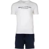 Marc O'Polo Kratka pidžama mornarsko plava / bijela
