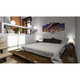  Slika - Golden reflections - NYC 100x50 | shoptok.hr