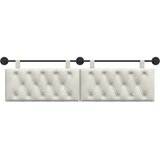  Držeće uzglavlje Zidne Krema 170 x 55 x 7 cm Baršun - Krema 160 cm bez LED | shoptok.hr