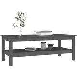  Stolić za kavu sivi 110x50x40 cm od masivne borovine | shoptok.hr