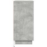  LED komoda za Betonska siva 71 x 34,5 x 75 cm | shoptok.hr