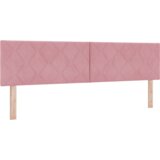  Okvir kreveta s madracem Ružičasta 180x200 cm Baršun | shoptok.hr