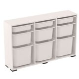 Hanah home višenamenska komoda bofi white | ePonuda.com