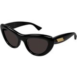 Bottega Veneta BV1282S 001 ONE SIZE (53) Črna/Rjava Cene