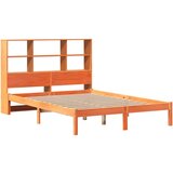  Krevet s regalom za knjige bez madraca 140x200 cm od borovine | shoptok.hr