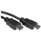HDMI priključni kabel HDMI-A vtič 7.50 m črna 11.99.5736 zaščiten HDMI kabel, (20421277)