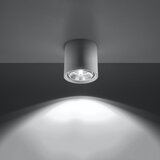 Nice Lamps bela stropna svetilka ø 14,5 cm roxa – | Shoptok.si