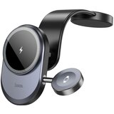 Hoco auto držač HW26 2in1 (za kontrolnu tablu) sa bezicnim punjenjem 15W crni | ePonuda.com