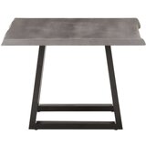 vidaXL Klubska mizica z živimi robovi 60x60x40 cm trden akacijev les, (21013911) | Shoptok.si