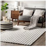 Mila Home Bela pralna preproga 160x230 cm Bubble White – | Shoptok.si