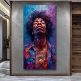  Image JIMI HENDRIX - Eksplozija harmonije | 100% originalna akrilna boja | ePonuda.com