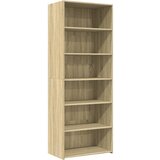 Maison Chic Visoka omara - Komoda - Predalnik sonoma hrast 70x41x185 cm inženirski les, (21721725) Cene