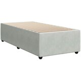  Boxspring krevet s madracem Svjetlosiva 80 x 200 cm Baršun | shoptok.hr
