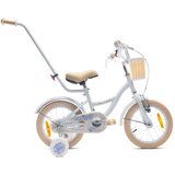  Dječji bicikl s dodacima Flower 14" bijeli | shoptok.hr