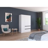 Rauch Möbel Omara S Klasičnimi Vrati Costa, Bela, Siva | Shoptok.si
