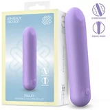 ENGILY ROSS Sulley Vibrating Liquid Silicone Bendable Bullet Lila