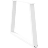  Noge za blagovaonski stol V-oblik 3 kom Bijele 100 x (72-73,3) cm Čelik | shoptok.hr