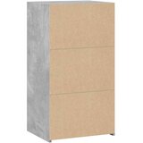 vidaXL Komoda betonsko siva 50x41x93 cm inženirski les | Shoptok.si