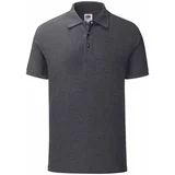 Fruit Of The Loom Men's Iconic Polo Friut of the Loom Men's Dark Grey T-Shirt