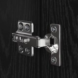 TV Kabinet za Zid Zidne 2 pcs Crni hrast Konstruirano drvo | shoptok.hr
