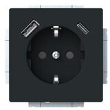 Busch-Jaeger SCHUKO vtičnica USB-A+C 20 EUCB2USBAC-885, (21268802) | Shoptok.si