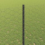  Heksagonalna ograda s stubom 50 x 1,4 m Čelik premazan PVC-om | shoptok.hr