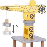 Ginger Home Dečiji drveni kran set sa vozom, kamionom i brodom ( W04A635 ) | Eponuda.com