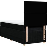 Box spring krevet s madracem crni 90x190 cm od tkanine | shoptok.hr