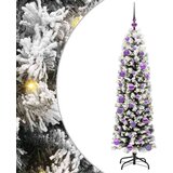 vidaXL Umestno božično drevo Zelena 150 cm PVC in Jeklo in Plastika | Shoptok.si