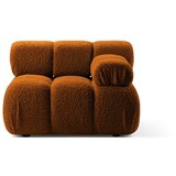 Micadoni Oranžen modul za sedežno garnituro iz tkanine bouclé (desni kot) Bellis – Home | Shoptok.si