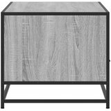  Stolić za kavu siva boja hasta 100x50x45 cm od drva i metala | Eponuda.com
