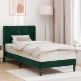  Okvir za krevet Tamnozelena 100 x 200 cm Baršun - Tamnozelena 100 x 200 cm | shoptok.hr