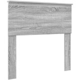  s od storage Siva Sonoma 90 x 200 cm Konstruirano drvo | shoptok.hr