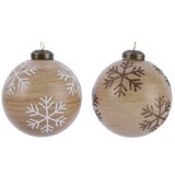 Dekordom novogodišnja dekoracija - hanging bauble glass snowflake 8cm 060651 - kmg ( 043330 ) Dekordom novogodišnja dekoracija - hanging bauble glass snowflake 8cm 060651 - kmg ( 043330 ) Slike