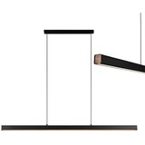 Toolight Viseća stropna lampa Led APP1448-CP BLACK 100cm | shoptok.hr