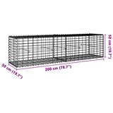  Gabionska košara s poklopcem 200x50x50 cm od pocinčanog željeza | Eponuda.com