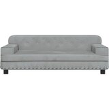 Krevet za pse svjetlosivi 90 x 53 x 30 cm baršunasti | Eponuda.ba