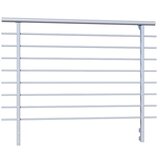 Minka Metalna ograda Secura pro side bijela 1,5 m Cijene