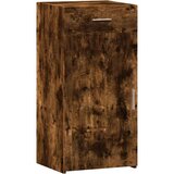 vidaXL Komoda dimljeni hrast 45x42,5x93 cm inženirski les | Shoptok.si