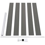  Vrtna ograda WPC 175 x 105 cm siva | shoptok.hr