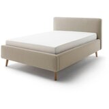 Meise Möbel Svjetlo smeđi tapecirani krevet bez podnice 120x200 cm Mattis – | shoptok.hr