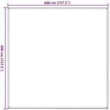  Tepih za šator 400 x 400 cm smeđe-sivi | shoptok.hr