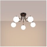 Nice Lamps Črna/bela stropna svetilka Beam – | Shoptok.si