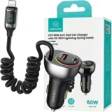 AVTOPOLNILEC 1XUSB 1XUSB-C 60W PD QC ZA IPHONE 11 12 13, (22007298)